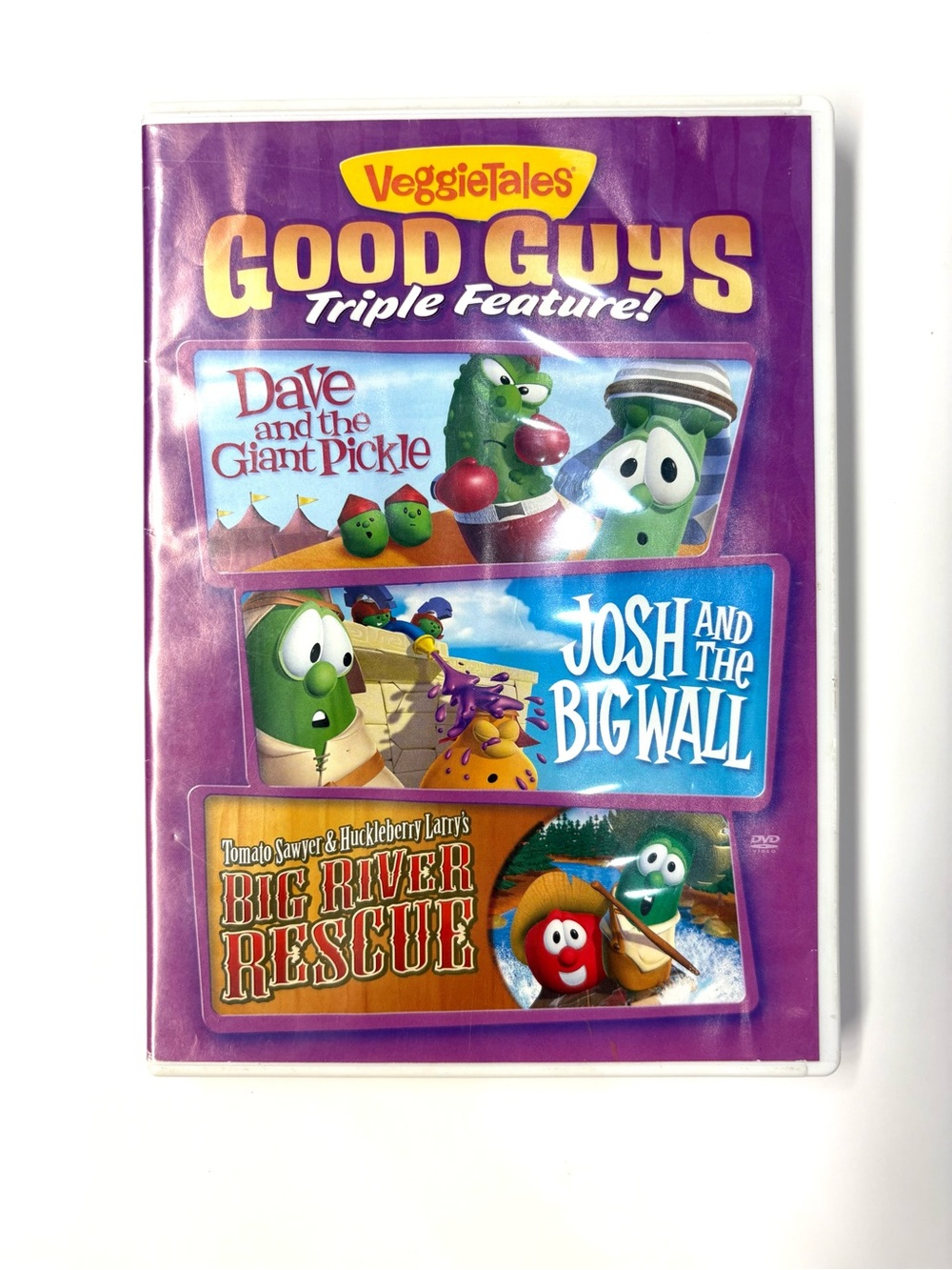 Good Guys Triple Feature DVD - Purple
